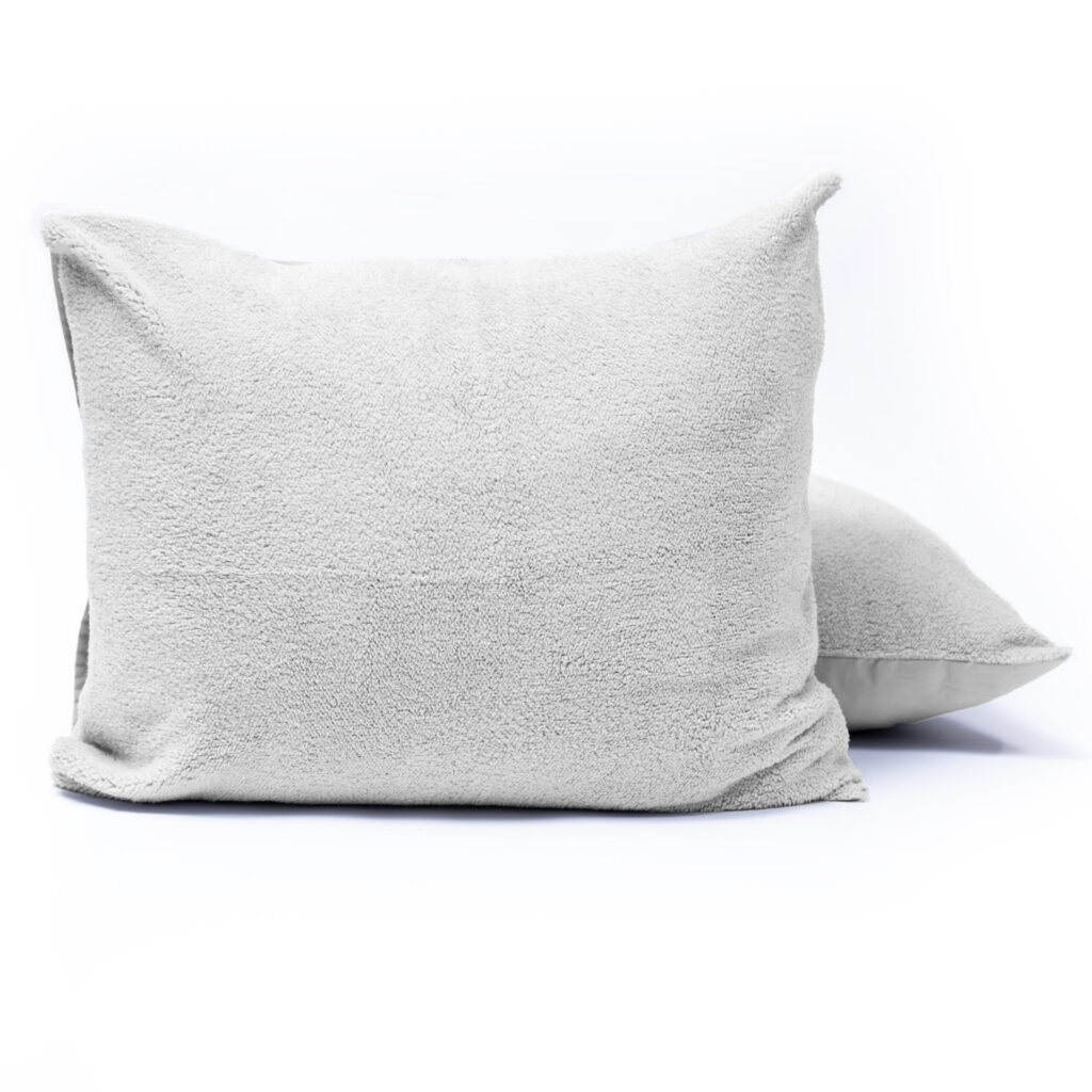 Sleeptime Teddy kussenslopen 2pack Grijs 60 x 70 cm