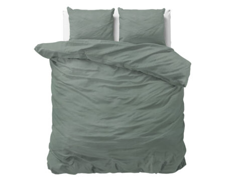 Dreamhouse Stone washed Groen 200 x 200/220 cm
