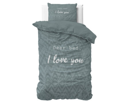 Sleeptime I Love Bed Groen 140 x 200/220 cm