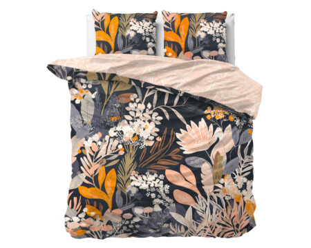 Dreamhouse Mystical garden Zwart 140X200/220 + 1 x kussensloop 60x70 cm