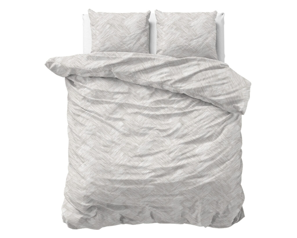 Sleeptime Rattan Zilvergrijs 140 x 200/220 cm