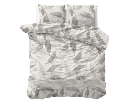 Sleeptime Foilage Zilvergrijs 140 x 200/220 cm
