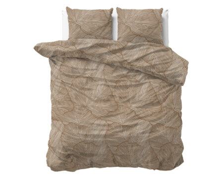 Sleeptime Amber Beige/bruin 140 x 200/220 cm
