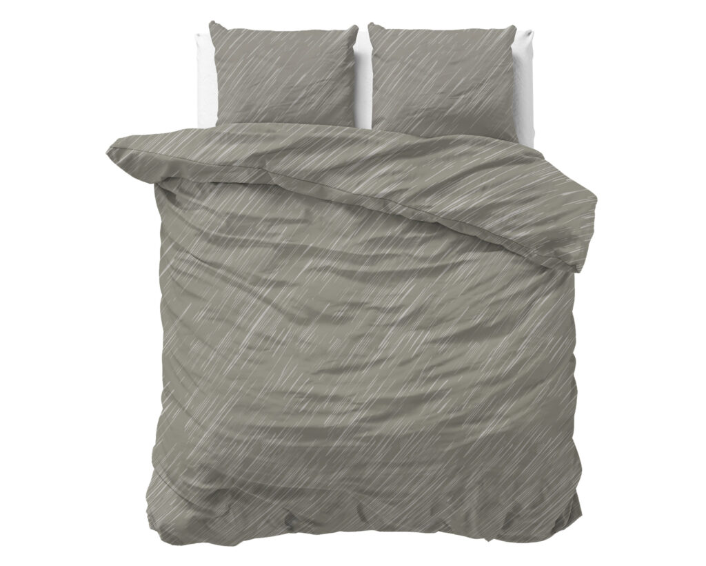 Sleeptime Mellow Stone Grijs 140 x 200/220 cm