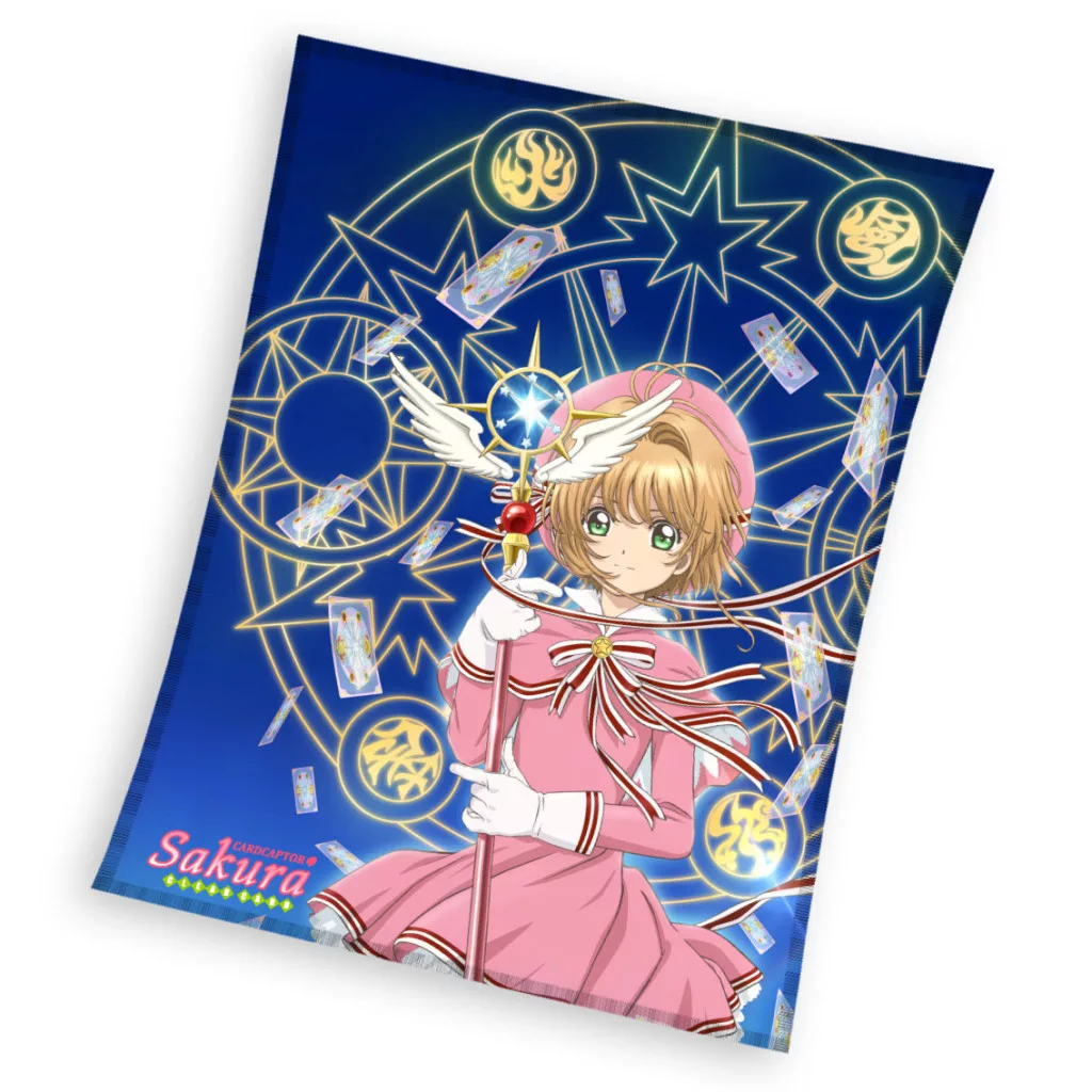 Sakura fleece deken  - 130 x 160 cm