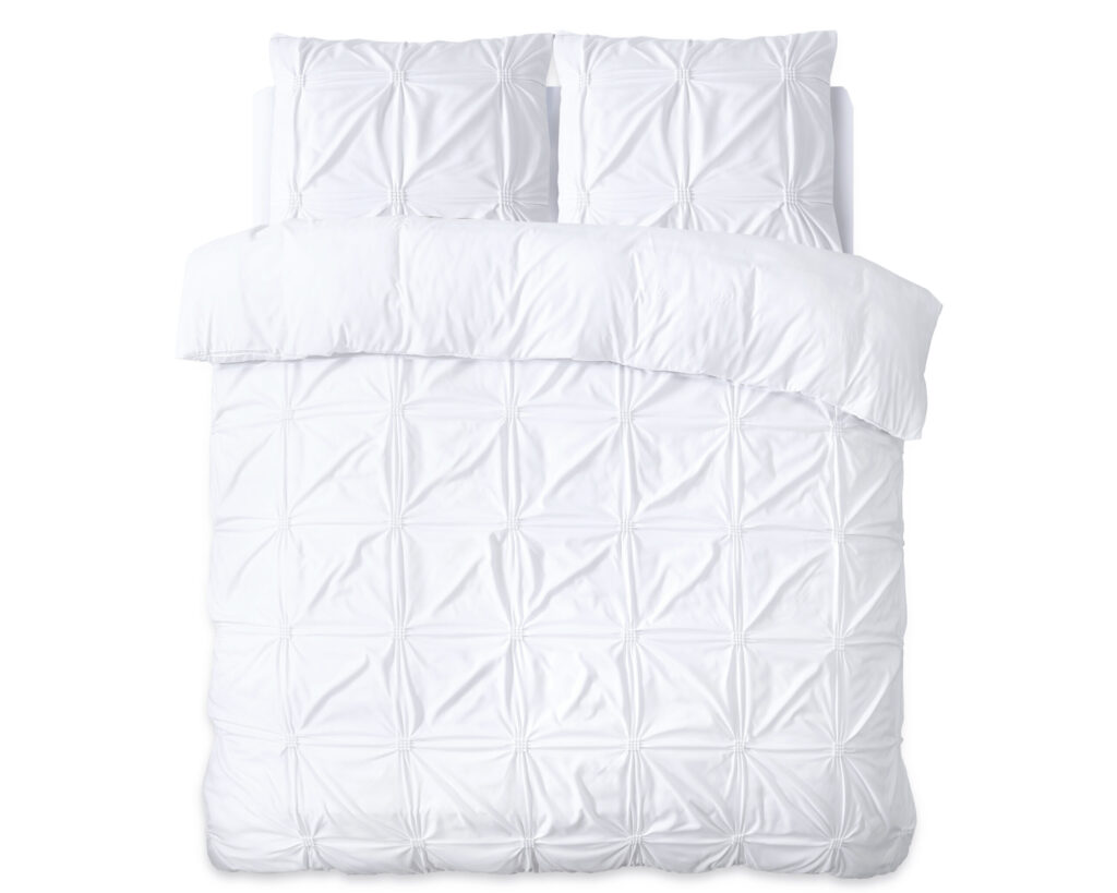 Sleeptime Punch pintuck Wit 140 x 200/220 cm