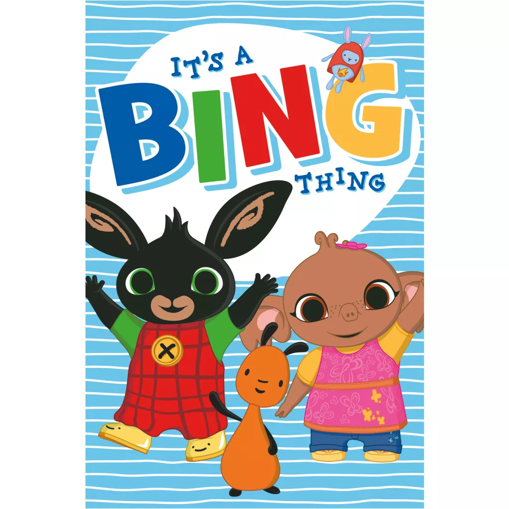 Bing fleece deken it's a Bing thing  100 x 150 cm