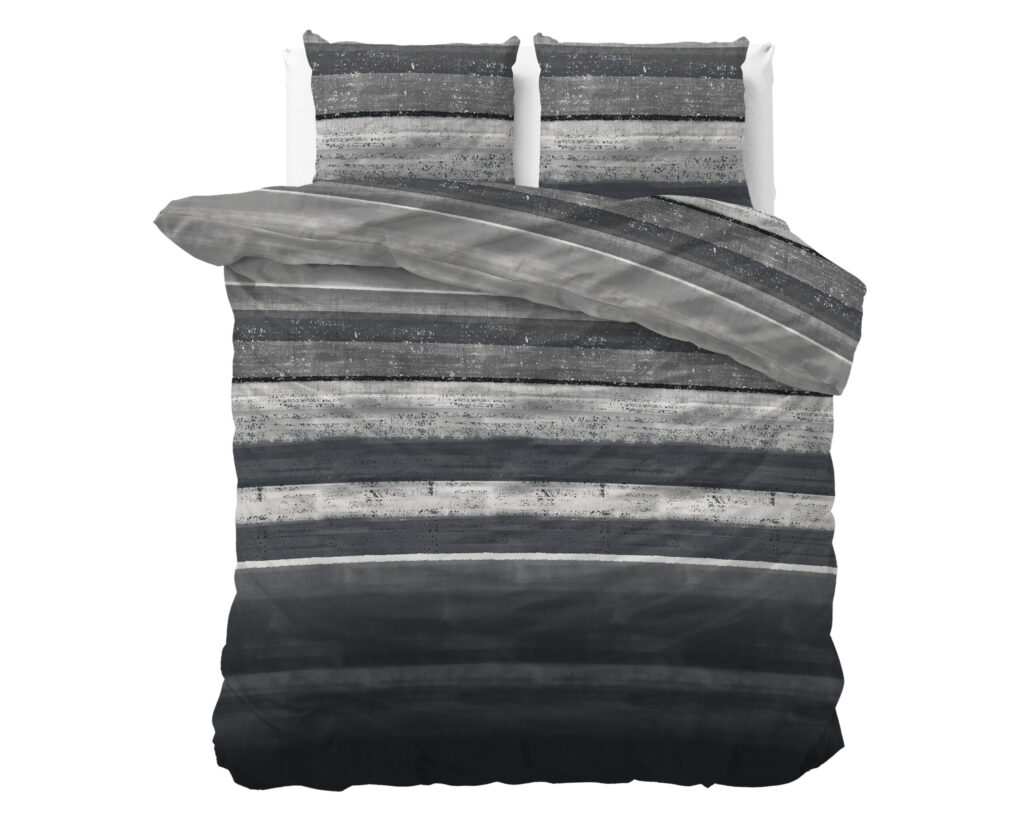 Sleeptime Flanel Marcus Grijs 240 x 200/220 cm