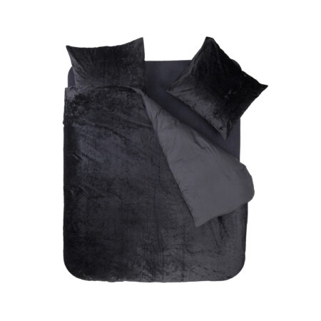 Sleeptime Crystal Velvet Zwart 240 x 220 cm