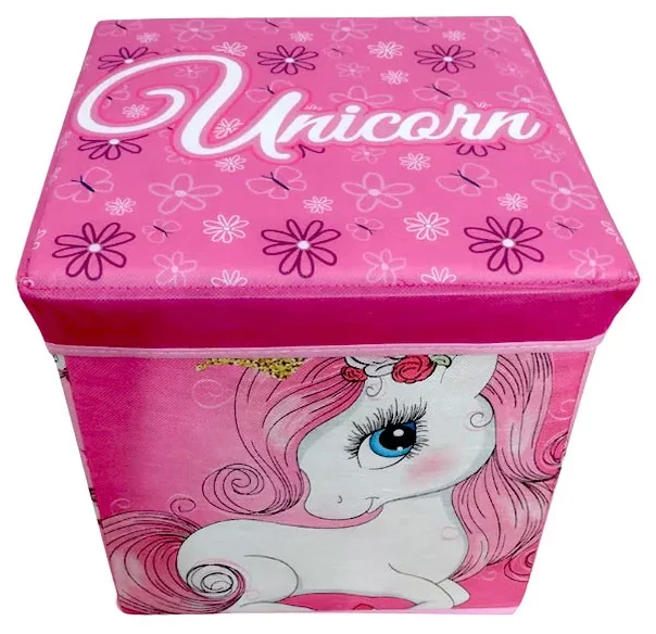 Unicorn Princess opbergbox 30 x 30 x 30 cm