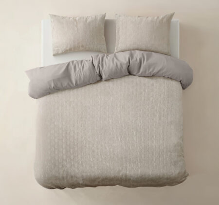 Sleeptime Flanel Art Beige 240 x 220 cm