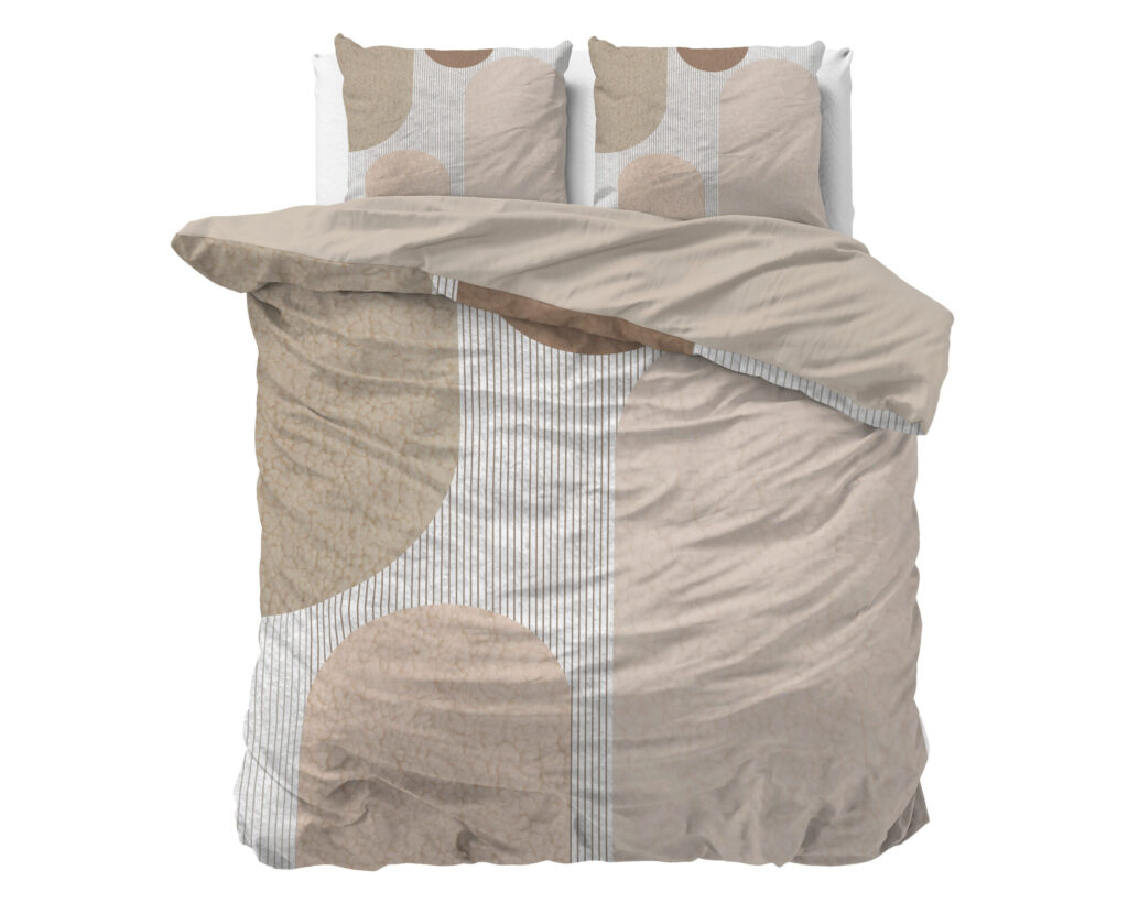 Sleeptime Teddy Print Crème 200 x 200/220 cm