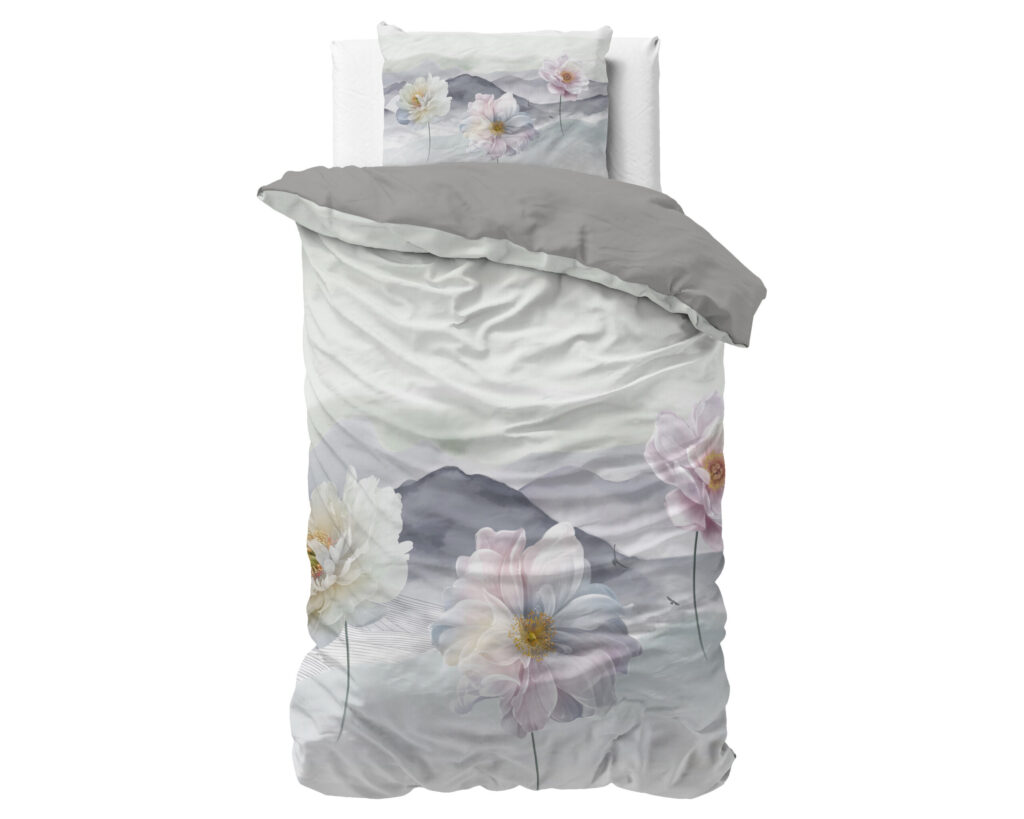 Sleeptime Annique Grijs 140 x 200/220 cm