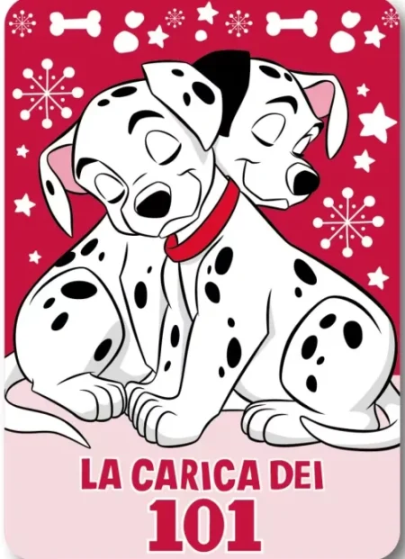 101 Dalmatians Cuddle Spots Fleece deken 100 x 140 cm