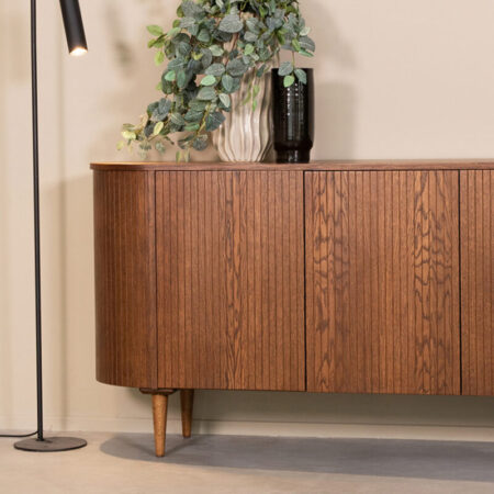 LABEL51 Dressoir Oliva - Walnoot - Eiken - Dressoir 180 cm