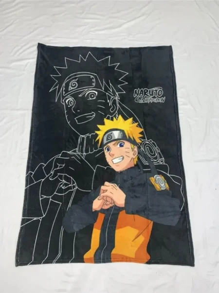Naruto fleece plaid 110 x 150 cm - polyester