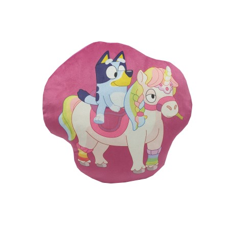 Bluey sierkussen eenhoorn 40 cm