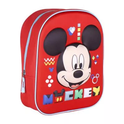 Disney Mickey Mouse 3D schooltas 31x25x10 cm
