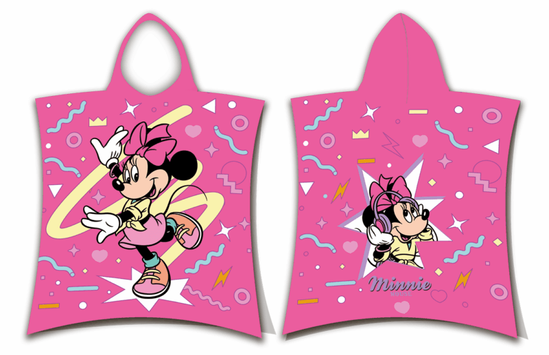 Minnie Mouse poncho 'Sparkle' 50 x 115 cm pre order