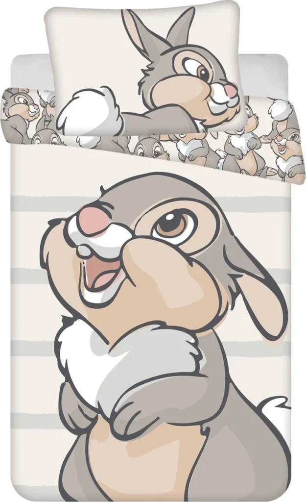 Disney Stampertje dreumesdekbedovertrek - 100 x 135 cm - Katoen