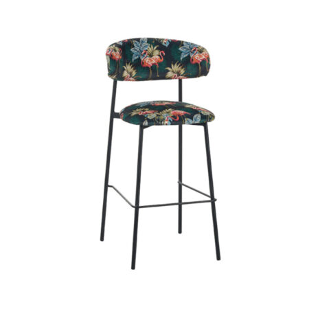 LABEL51 Eetkamerstoel Ferry - Multicolor - Fluweel - Zithoogte 78