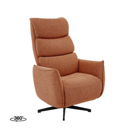 LABEL51 Fauteuil Goteborg - Coral - Royal Boucle - 2-Motorig