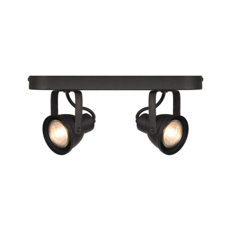 LABEL51 Spot Max led - Zwart - Metaal - 2-Lichts