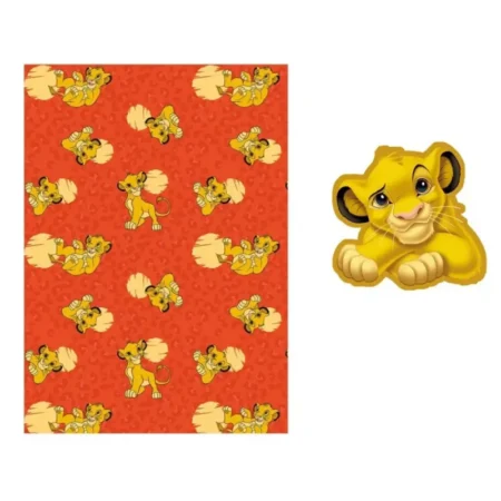 Lion King fleece deken 100 x 140 cm
