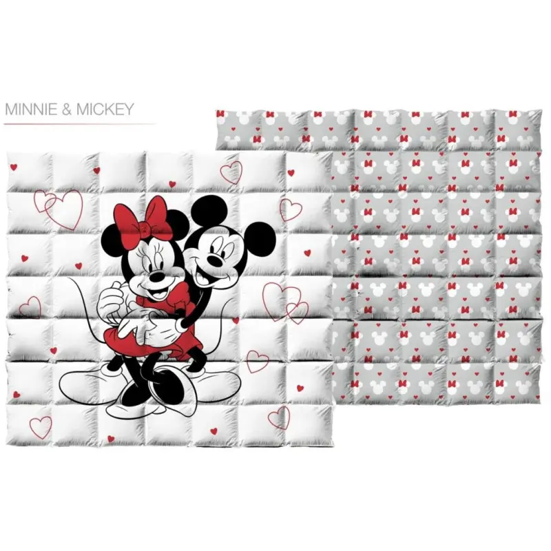 Mickey & Minnie Sprei 240 x 220 cm polyester
