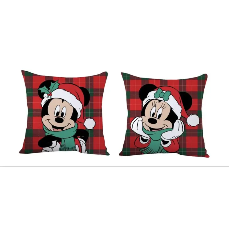 Mickey Mouse sierkussen kerst 35x35 cm