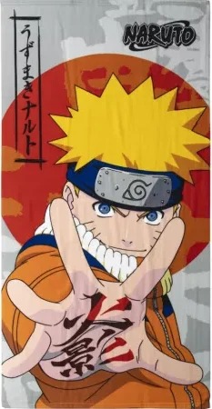 Naruto strandlaken Jutsu 70 x 140 cm - polyester