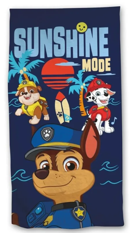 Paw Patrol Sunshine Mode strandlaken 70 x 140 cm polyester - pre order