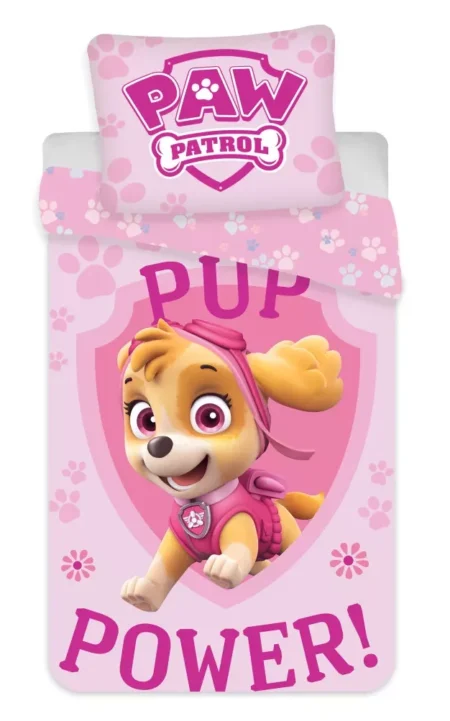Paw Patrol peuterdekbedovertrek Skye 100 x 135 cm Katoen