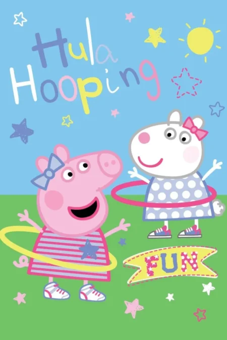 Peppa Pig Fleece plaid - 100 x 150 cm