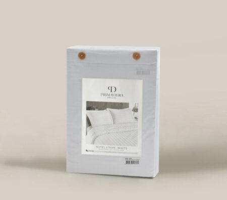 Primaviera Deluxe Hotel Stripe Wit 240 x 200/260 cm