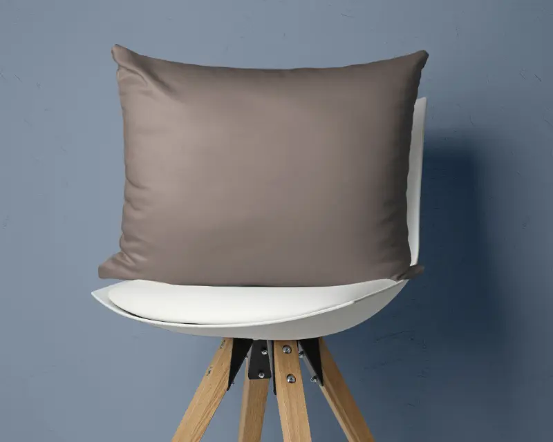 Primaviera Deluxe Satijnen 2 in 1 Kussenslopen Taupe cm