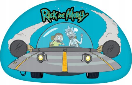 Rick & Morty sierkussen Shuttle 40 x 40 cm