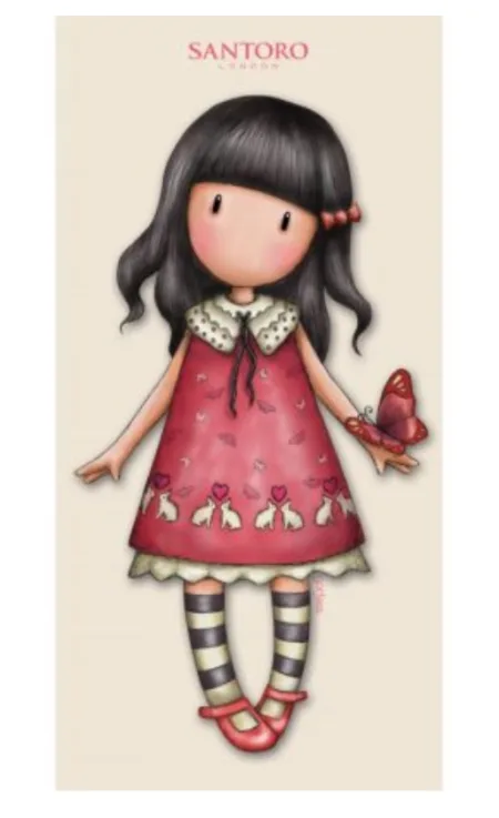 Santoro Strandlaken vlinder 70 x 140 cm