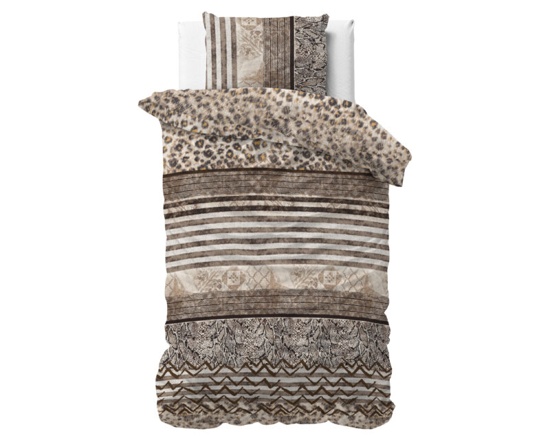 Sleeptime Cozy Panther Bruin 140 x 220 cm