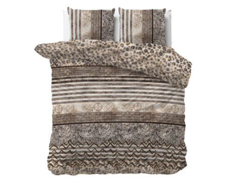 Sleeptime Cozy Panther Bruin 200 x 220 cm