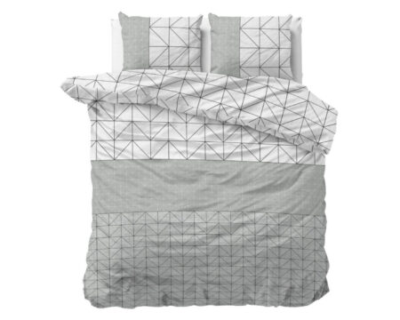Sleeptime Flanel Gino Grijs 200 x 200/220 cm