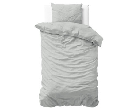 Sleeptime Flanel Jason Grijs 140 x 200/220 cm