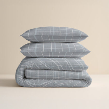 Sleeptime Flanel Seva Blauw 140 x 200/220 cm