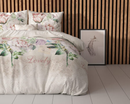 Sleeptime Lovely Flower Beige 200 x 220 cm