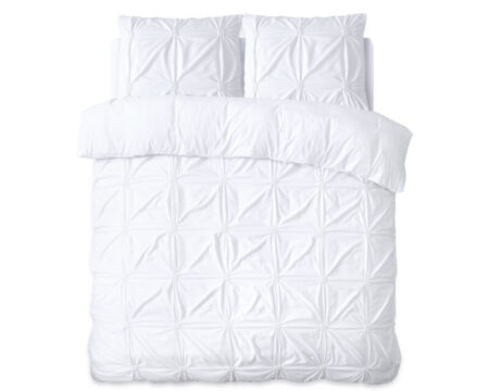 Sleeptime Punch pintuck Wit 200 x 200/220 cm