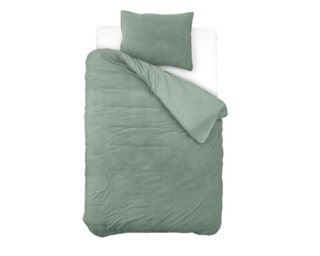 Sleeptime Teddy Donker Groen 140 x 200/220 cm