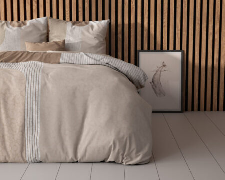 Sleeptime Teddy Print Crème 200 x 200/220 cm