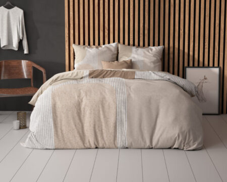 Sleeptime Teddy Print Crème 240 x 200/220 cm