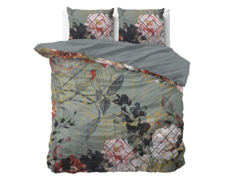 Sleeptime Triangle Nature Groen 200 x 200/220 cm