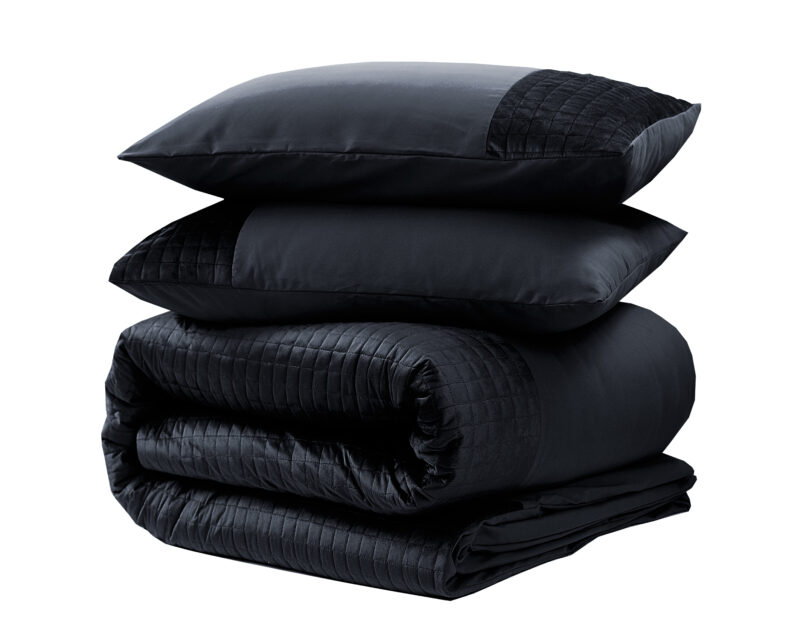 Sleeptime Velvet Band Zwart 140 x 220 cm